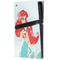 Disney The Little Mermaid Ariel Sparkles Art PS5 Pro Console Skin