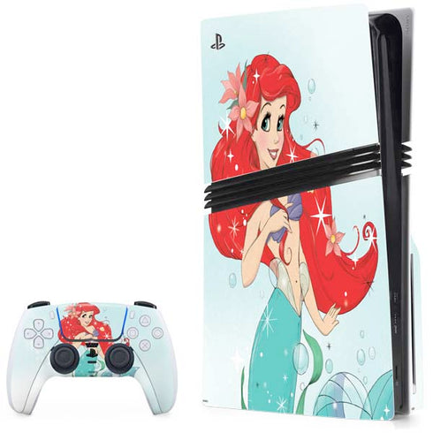 Disney The Little Mermaid Ariel Sparkles Art PlayStation PS5 Skins