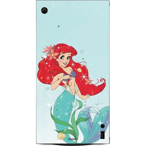 Disney The Little Mermaid Ariel Sparkles Art XBox Series X Digital Edition Console Skin