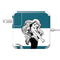Disney The Little Mermaid Ariel Stripes 85W Power Adapter (15 and 17 inch MacBook Pro Charger) Skin