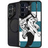 Disney The Little Mermaid Ariel Stripes Galaxy S25 Kickstand Case
