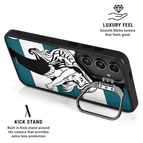 Disney The Little Mermaid Ariel Stripes Galaxy S25 Kickstand Case