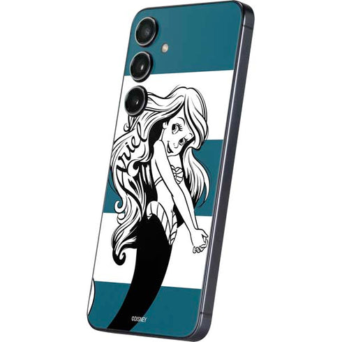 Disney The Little Mermaid Ariel Stripes Galaxy S24 Plus Skin
