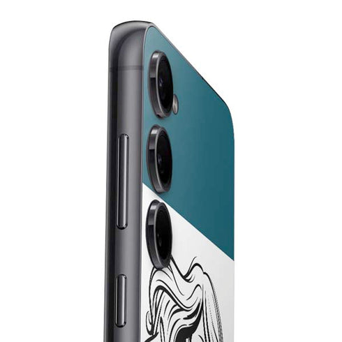 Disney The Little Mermaid Ariel Stripes Galaxy S25 Skin