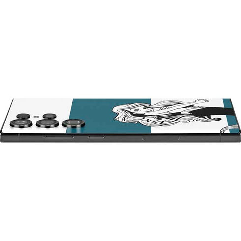 Disney The Little Mermaid Ariel Stripes Galaxy S24 Ultra Skin