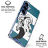 Disney The Little Mermaid Ariel Stripes Galaxy S25 Plus Clear Case