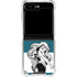 Disney The Little Mermaid Ariel Stripes Galaxy Z Flip6 Clear Case