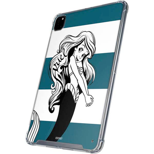 Disney The Little Mermaid Ariel Stripes iPad Cases