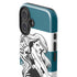 Disney The Little Mermaid Ariel Stripes iPhone 16 Impact Case