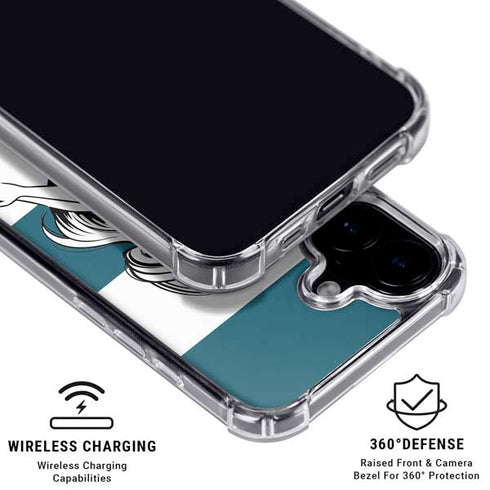 Disney The Little Mermaid Ariel Stripes iPhone 16 Plus MagSafe Case