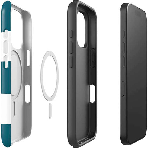 Disney The Little Mermaid Ariel Stripes iPhone 16 Pro Magsafe Impact Case