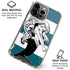 Disney The Little Mermaid Ariel Stripes iPhone 16 Pro Max Clear Case