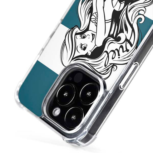 Disney The Little Mermaid Ariel Stripes iPhone 16 Pro Max MagSafe Case
