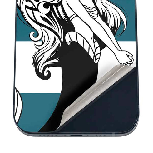 Disney The Little Mermaid Ariel Stripes iPhone 16 Skin