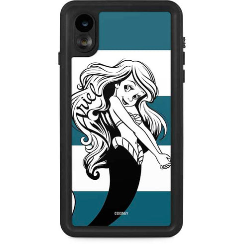 Disney The Little Mermaid Ariel Stripes iPhone Cases