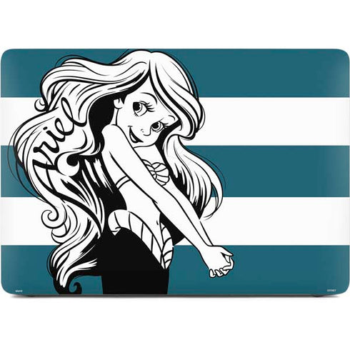 Disney The Little Mermaid Ariel Stripes Apple MacBook Air Skin