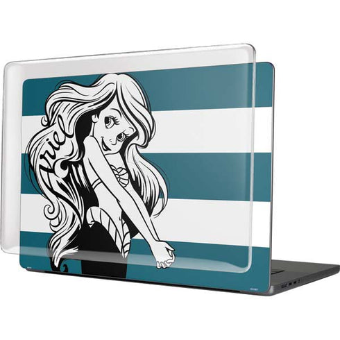 Disney The Little Mermaid Ariel Stripes MacBook Cases