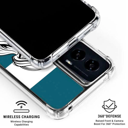 Disney The Little Mermaid Ariel Stripes Moto G Power 5G (2024) Clear Case