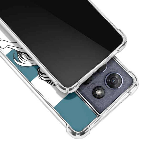 Disney The Little Mermaid Ariel Stripes Moto G Power 5G (2025) Clear Case