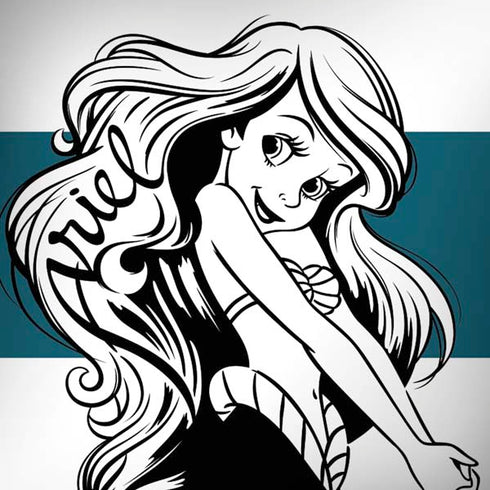 Disney The Little Mermaid Ariel Stripes Moto G6 Skin