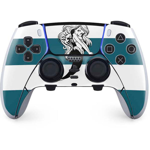 Disney The Little Mermaid Ariel Stripes PlayStation PS5 Skins