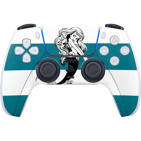 Disney The Little Mermaid Ariel Stripes PlayStation PS5 Skins