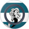 Disney The Little Mermaid Ariel Stripes Wireless Charger Skin