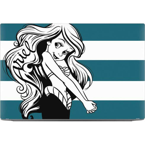 Disney The Little Mermaid Ariel Stripes Dell XPS Skin