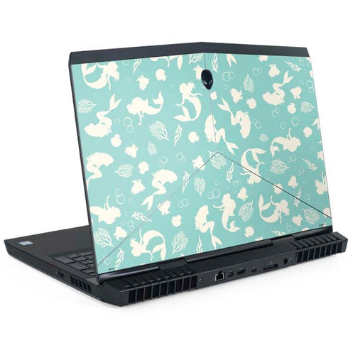 Disney The Little Mermaid Character Silhouette Pattern Dell Alienware Skin