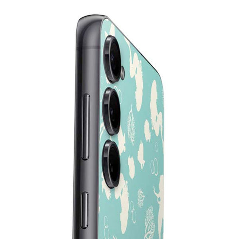 Disney The Little Mermaid Character Silhouette Pattern Galaxy A16 5G Skin