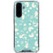 Disney The Little Mermaid Character Silhouette Pattern Galaxy A36 5G Clear Case