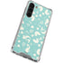 Disney The Little Mermaid Character Silhouette Pattern Galaxy S24 FE Clear Case