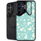 Disney The Little Mermaid Character Silhouette Pattern Galaxy S25 Kickstand Case