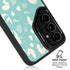 Disney The Little Mermaid Character Silhouette Pattern Galaxy S25 Kickstand Case