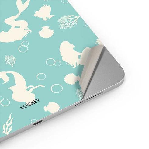 Disney The Little Mermaid Character Silhouette Pattern iPad Pro 13in M4 (2024) Skin