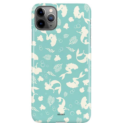 Disney The Little Mermaid Character Silhouette Pattern iPhone Cases