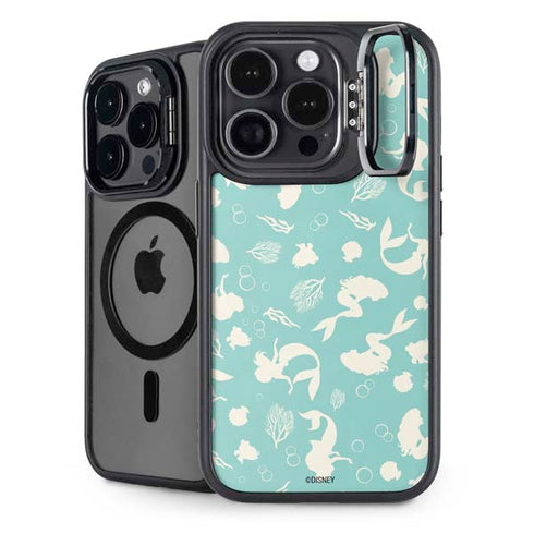 Disney The Little Mermaid Character Silhouette Pattern iPhone Cases