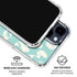 Disney The Little Mermaid Character Silhouette Pattern iPhone 15 Clear Case