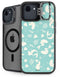 Disney The Little Mermaid Character Silhouette Pattern iPhone 16e Kickstand Case