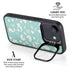 Disney The Little Mermaid Character Silhouette Pattern iPhone 16e Kickstand Case