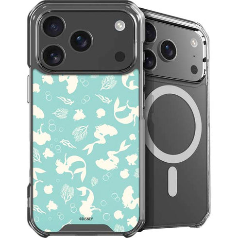 Disney The Little Mermaid Character Silhouette Pattern iPhone 18 Pro MagSafe Case