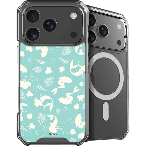 Disney The Little Mermaid Character Silhouette Pattern iPhone 18 Pro Max MagSafe Case