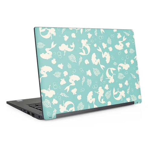 Disney The Little Mermaid Character Silhouette Pattern Dell Latitude Skin