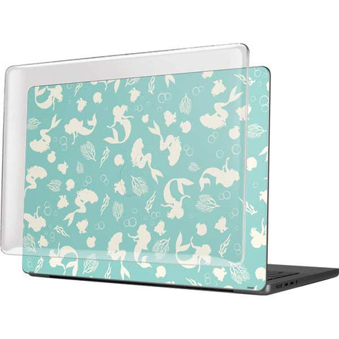 Disney The Little Mermaid Character Silhouette Pattern MacBook Pro 14in (2021-24) Case plus Skin