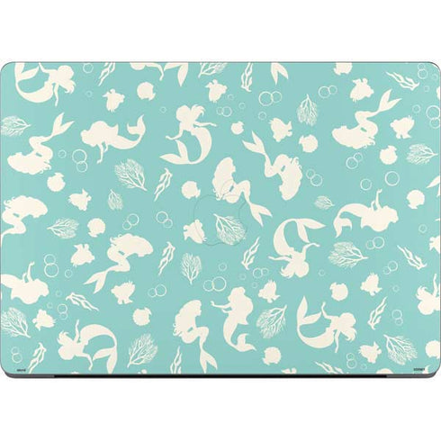 Disney The Little Mermaid Character Silhouette Pattern Apple MacBook Pro 14-inch Skin