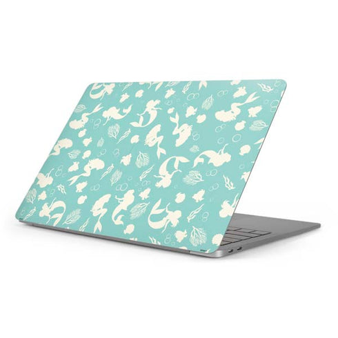 Disney The Little Mermaid Character Silhouette Pattern Apple MacBook Pro 16-inch Skin