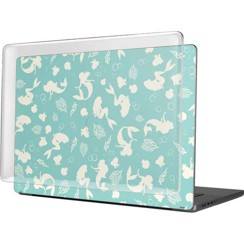 Disney The Little Mermaid Character Silhouette Pattern MacBook Cases