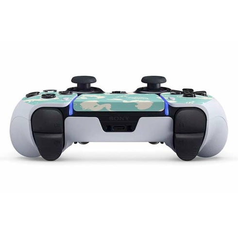 Disney The Little Mermaid Character Silhouette Pattern PS5 DualSense Edge Pro Controller Skin