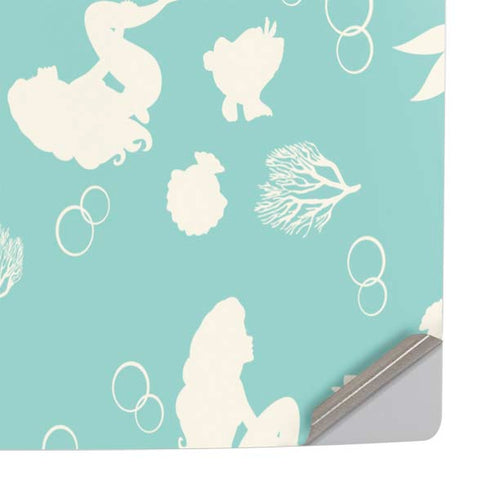 Disney The Little Mermaid Character Silhouette Pattern PS5 Slim Digital Edition Console Skin