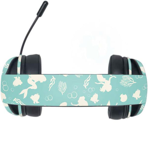 Disney The Little Mermaid Character Silhouette Pattern Razer Kraken X Skin